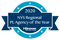 2020 NYS Regional PLAgency of the Year, the Hannover Insurance Group